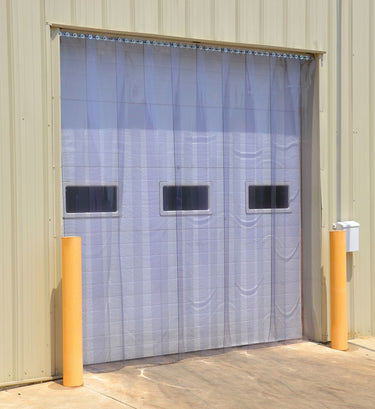 VINYL STRIP DOOR 0.12 IN FULL 96 X 144 - Model TG120FH96144